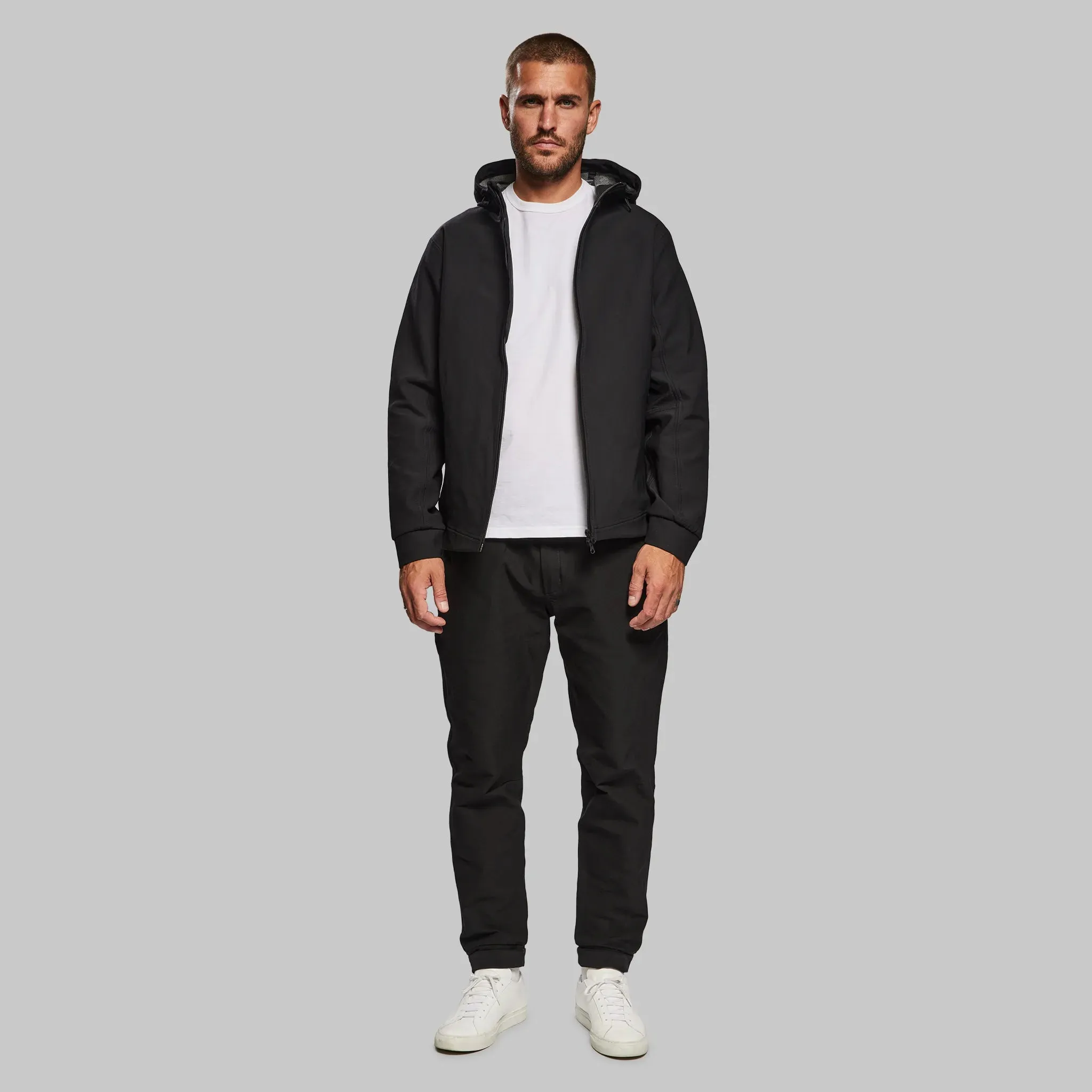 Indestructible Hooded Jacket. Black edition
