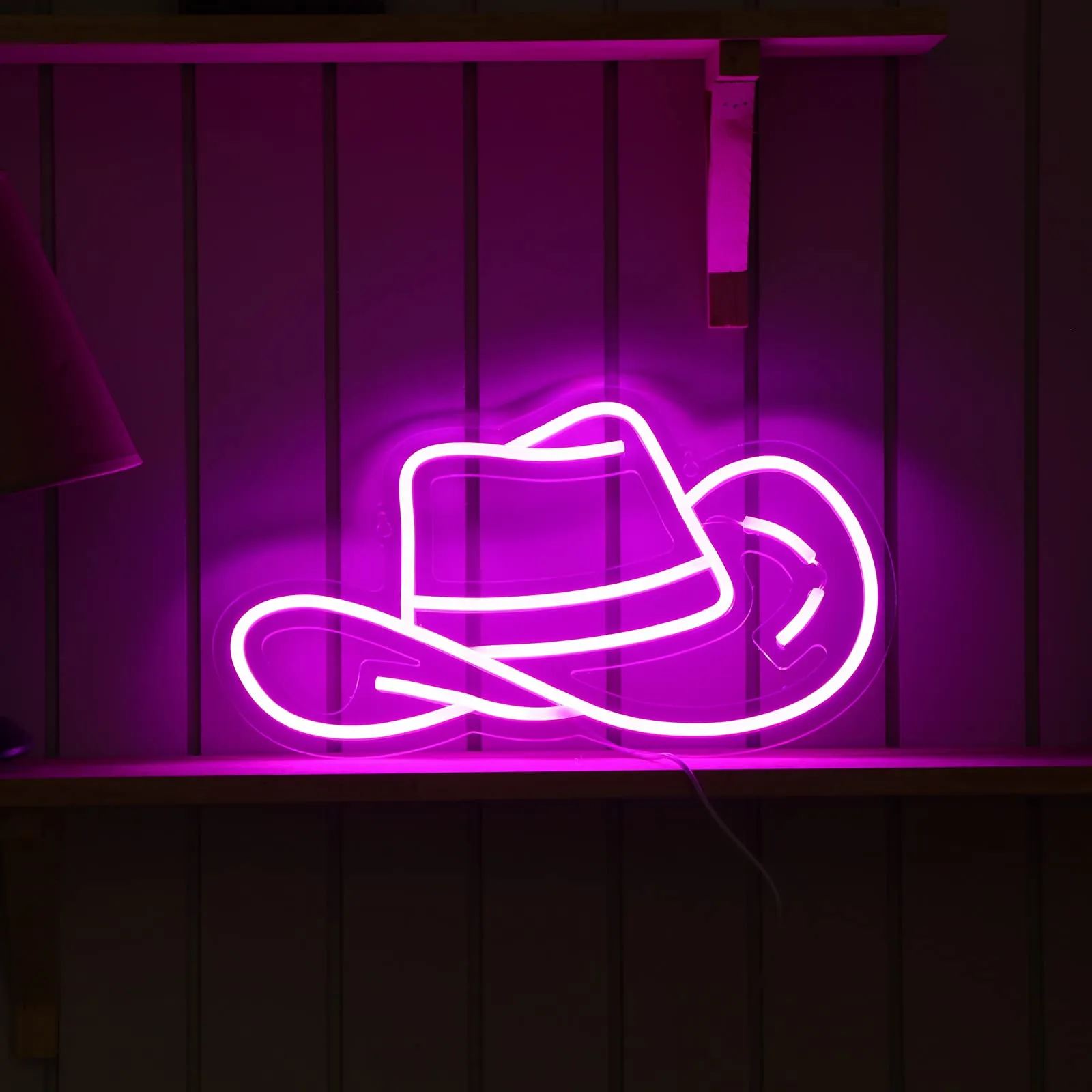 Insegna led neon Cowgirl Hat Neon Sign