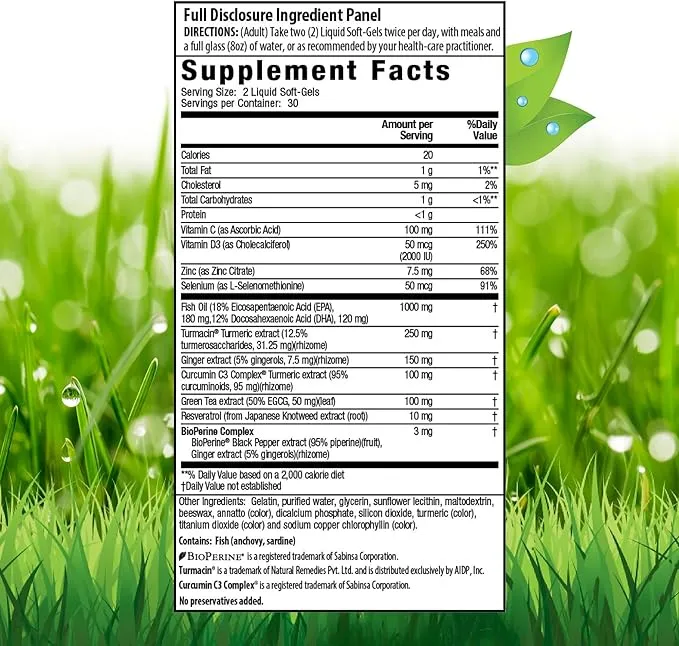 Irwin Naturals Inflamma Less With Turmacin® Extract Strong Softgels 60ct