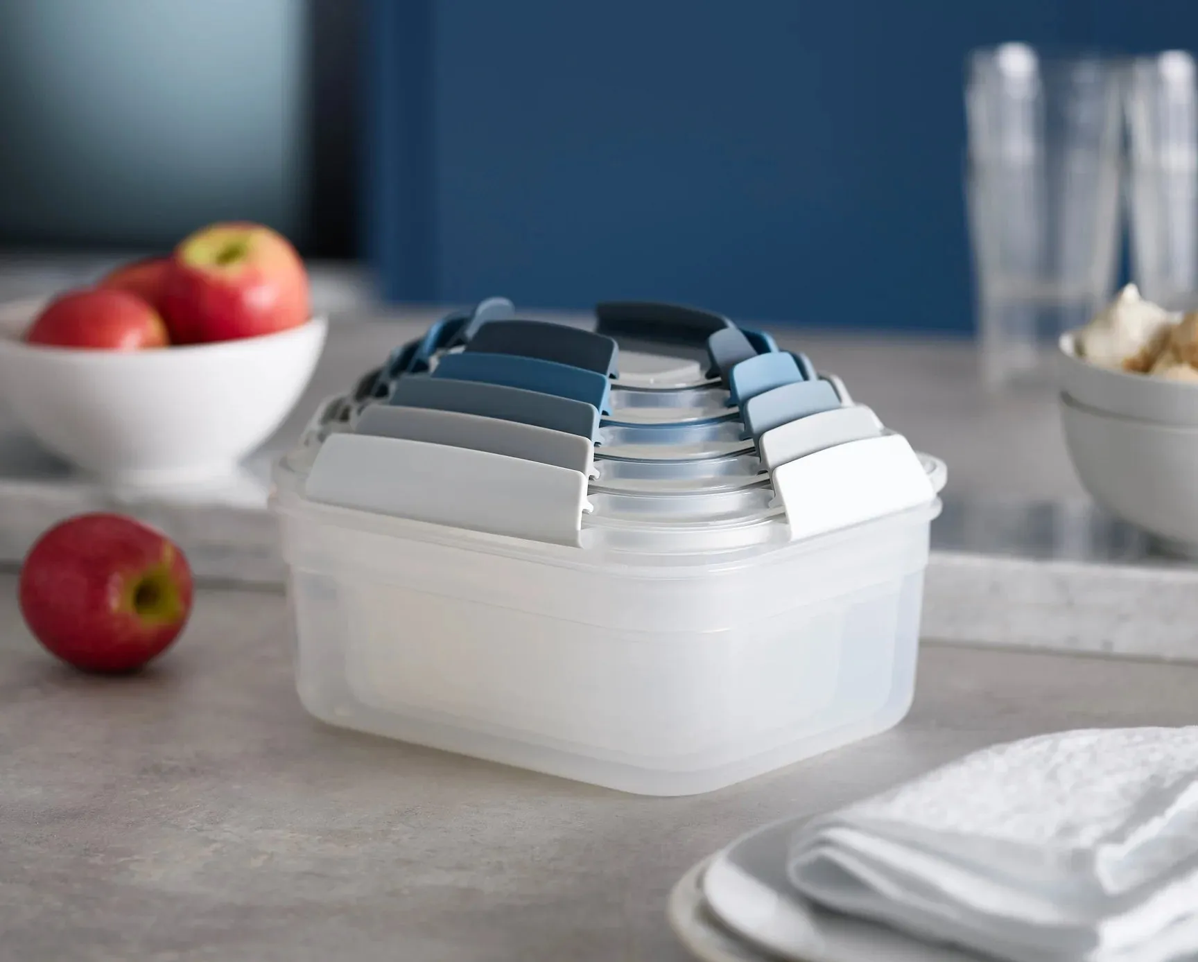 Joseph-Joseph Nest Lock Containers - Sky – 10 Piece Nesting Set