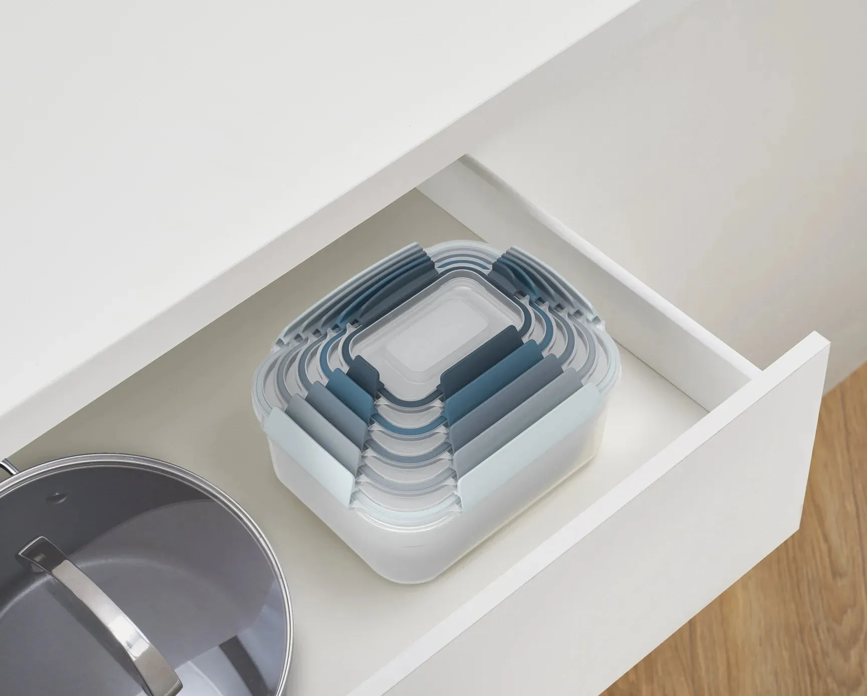 Joseph-Joseph Nest Lock Containers - Sky – 10 Piece Nesting Set