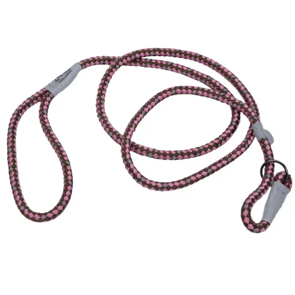 K9 Explorer Reflective Braided Rope Slip Dog Leash