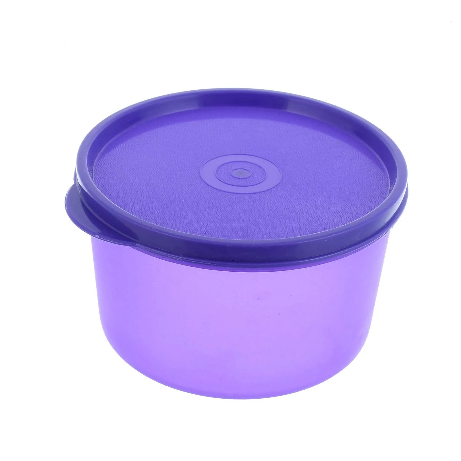 Kuber Industries Plastic 2 Pieces Kitchen Storage Spice Containers, Fridge Container, Food Utility Box, Food Storage Containers Jars 600 Ml (Purple) - CTLTC043917