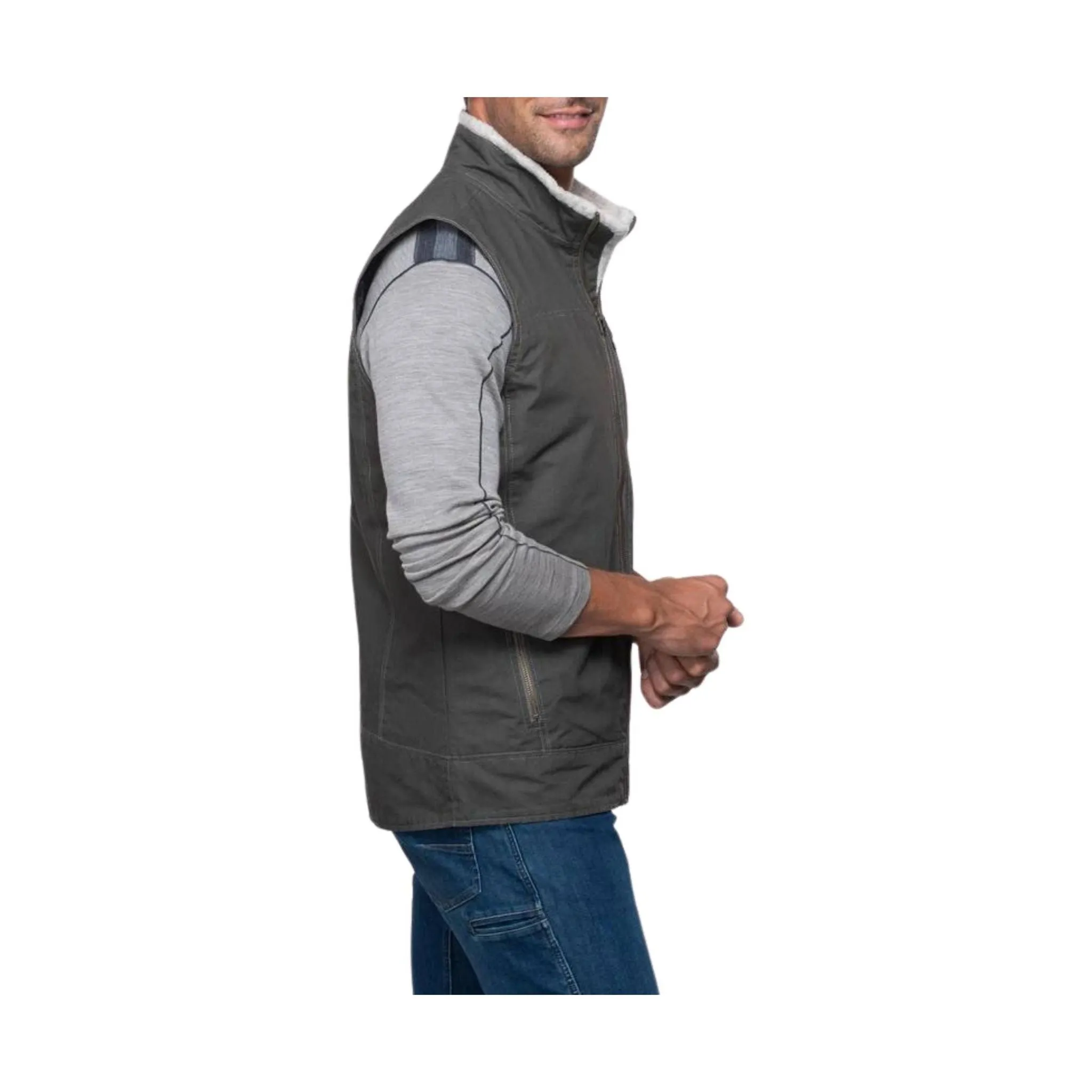 Kuhl Men's Burr Vest Lined - Gunmetal
