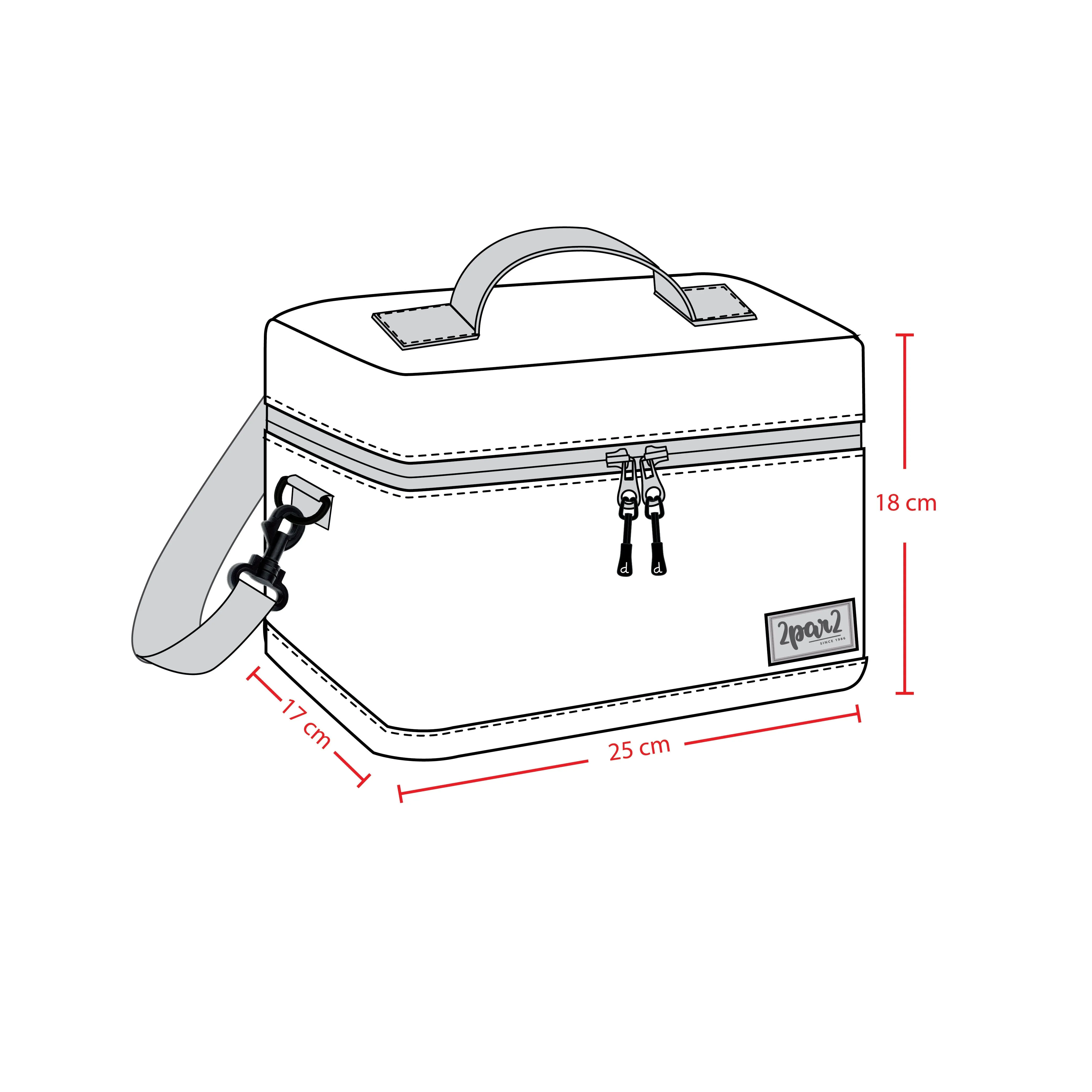 Lunch Box Smiley Face Girl
