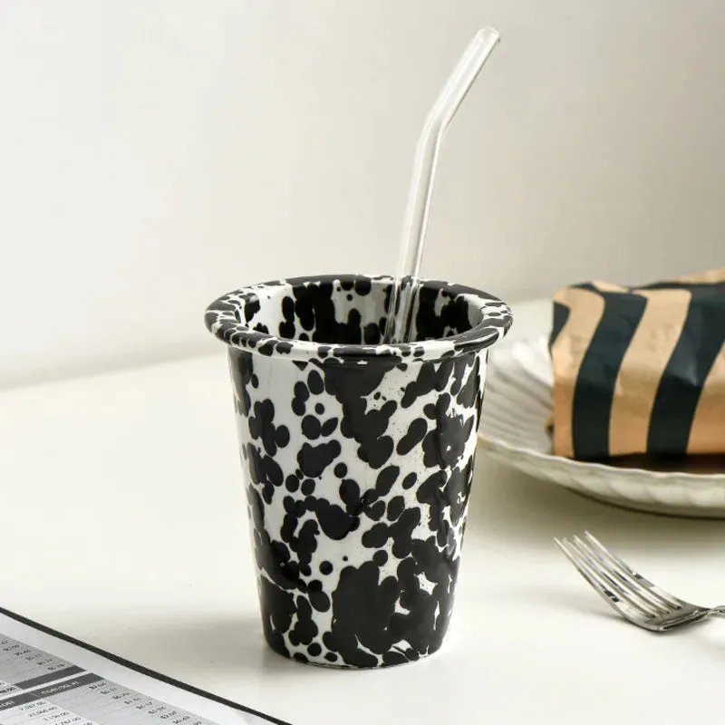 Lydia Retro Enamel Cup
