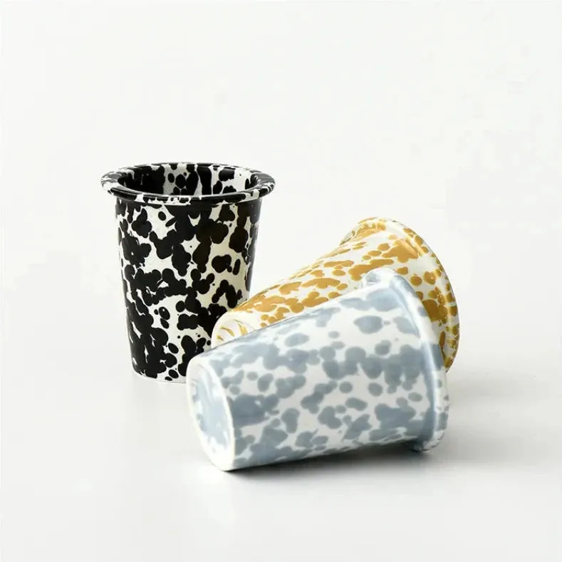 Lydia Retro Enamel Cup