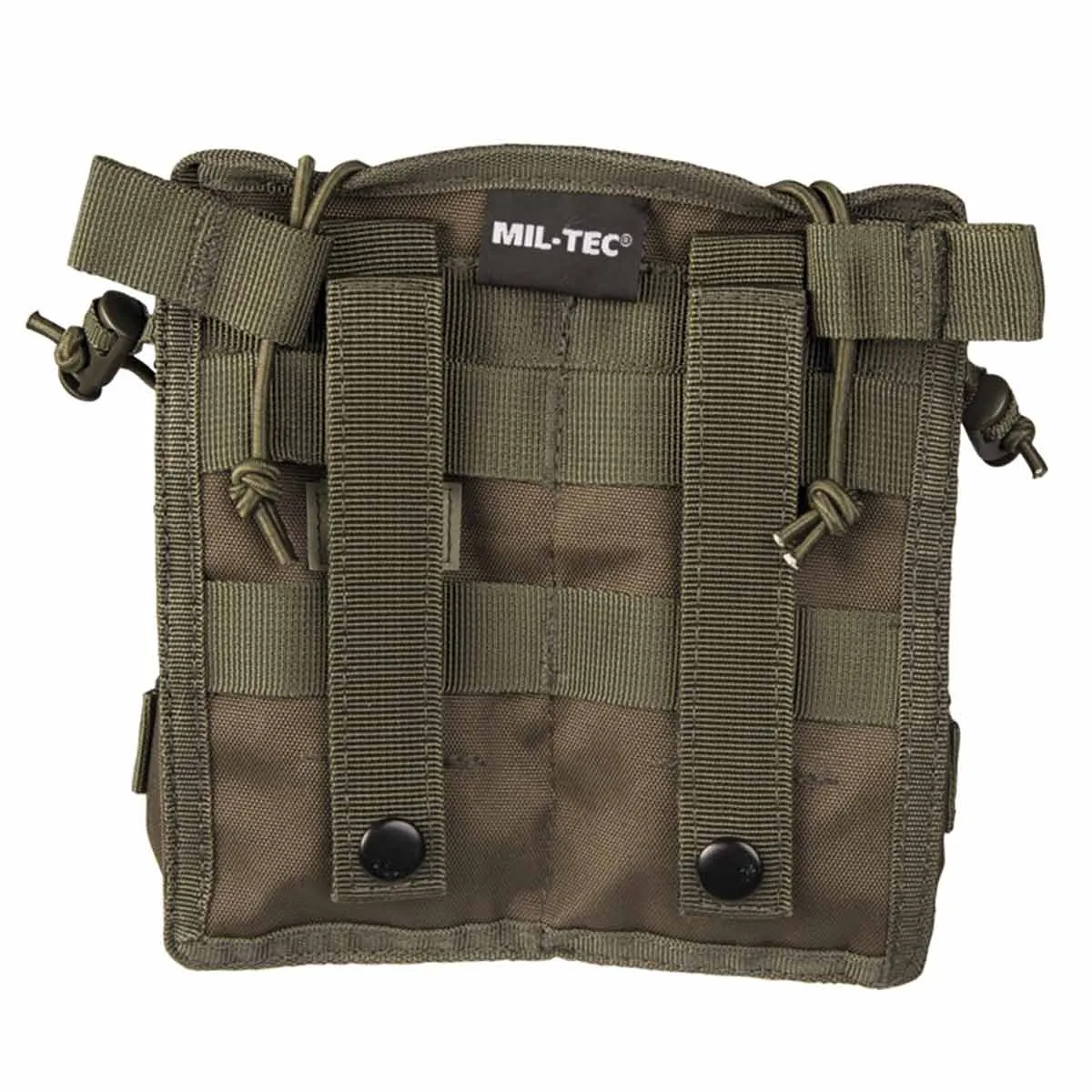Mil-Tec Open Top Double Mag Pouch Olive Green