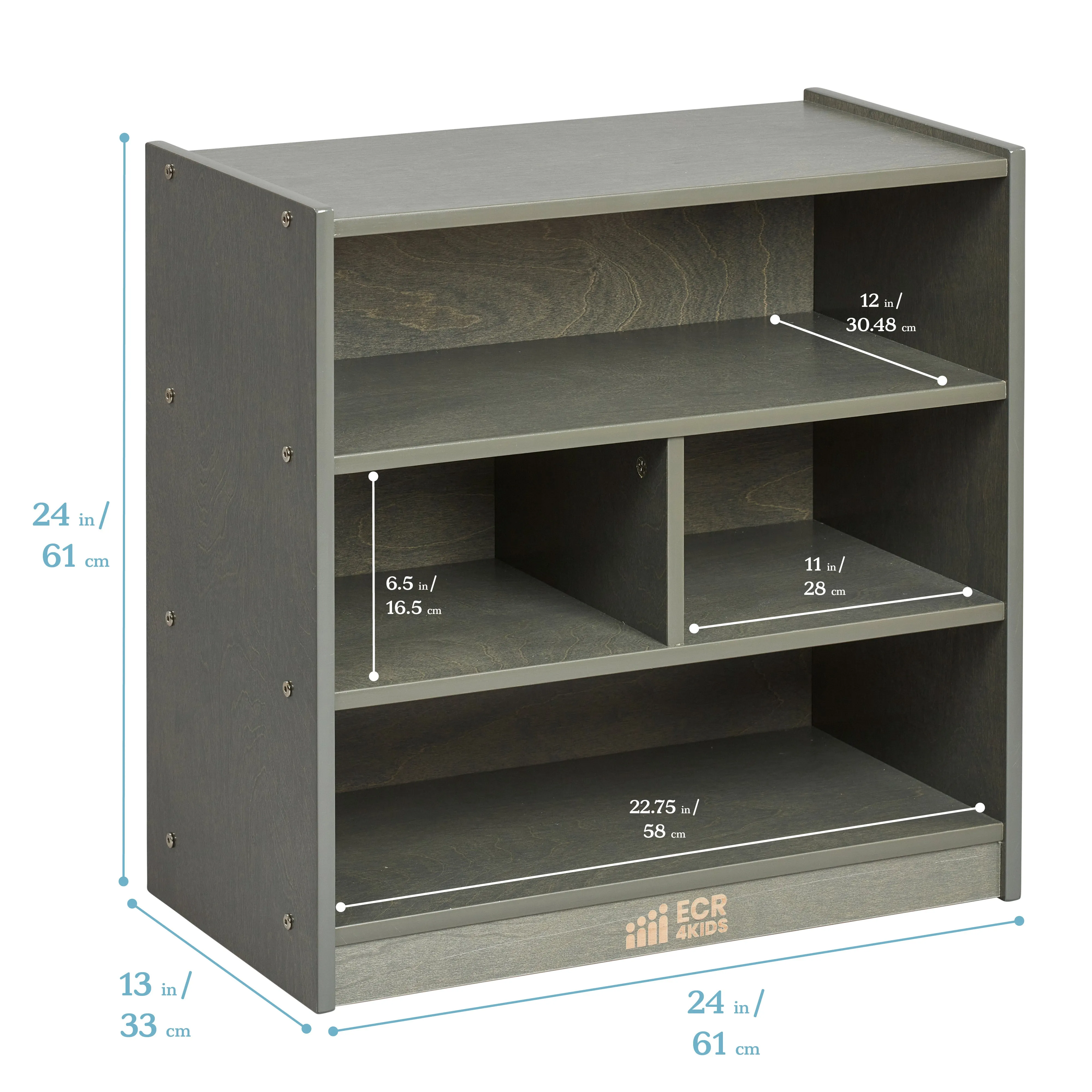Mobile Block Storage Cart, Small, Classroom Furniture