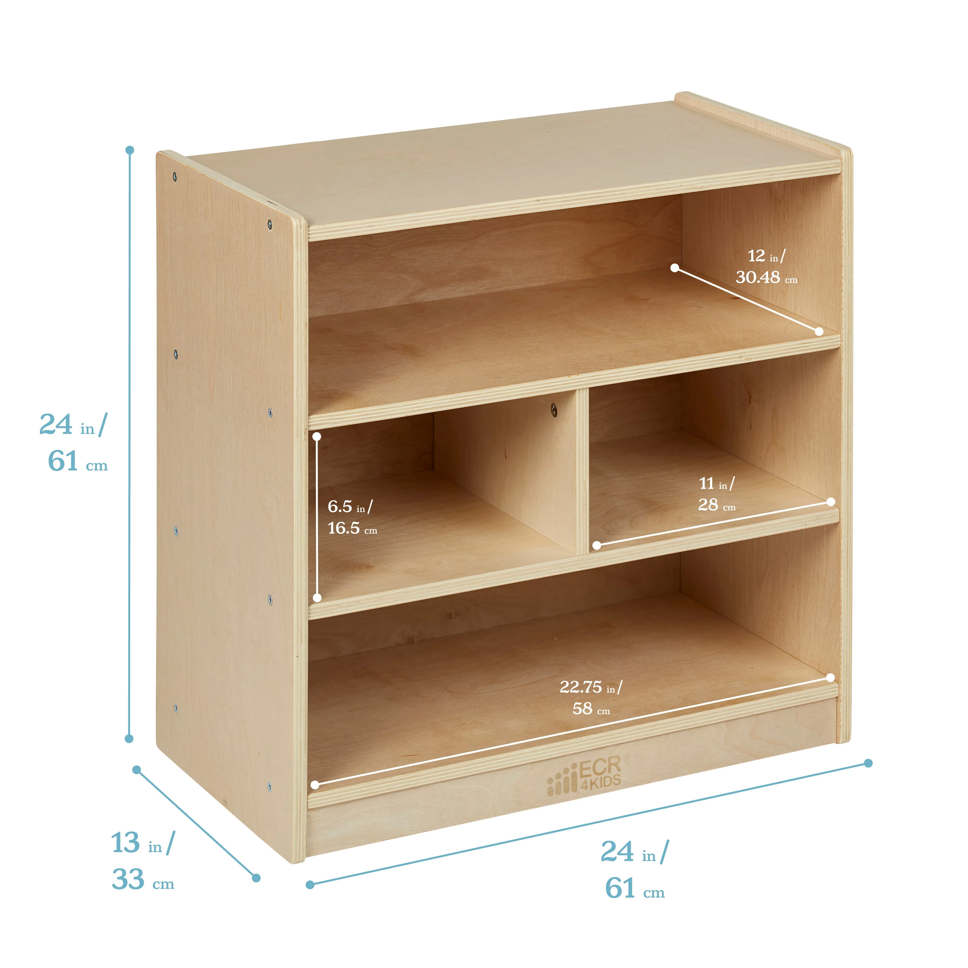 Mobile Block Storage Cart, Small, Classroom Furniture
