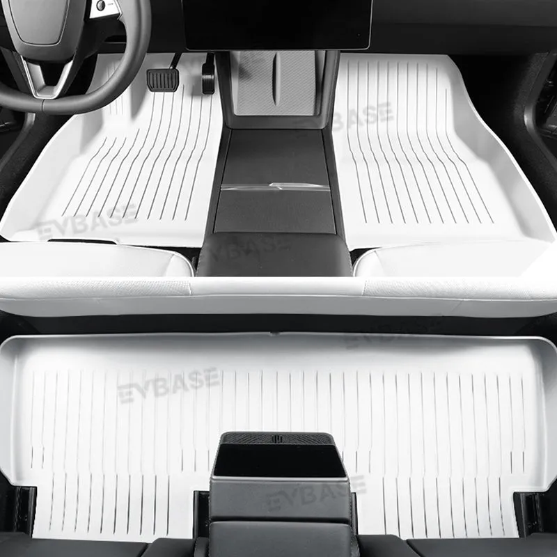 Model 3 Highland Trunk Mat Cargo Liner Back Seat Cover Tesla Interior Accessories 4PCS Set EVBASE