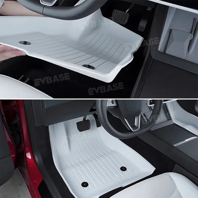 Model 3 Highland Trunk Mat Cargo Liner Back Seat Cover Tesla Interior Accessories 4PCS Set EVBASE