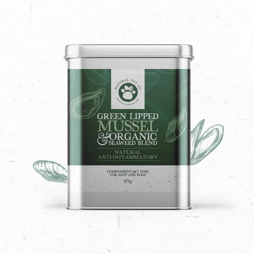Natural Vet Co. Green Lipped Mussel & Organic Seaweed Blend