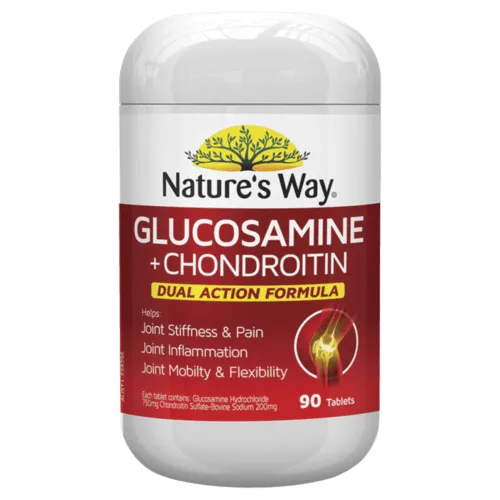 Natures Way Glucosamine Plus Chondroitin Dual Action 90 Tablets