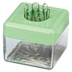 Open MD-1-GN Office Supplies Paper Clip Organizer Magnetic Paper Clips