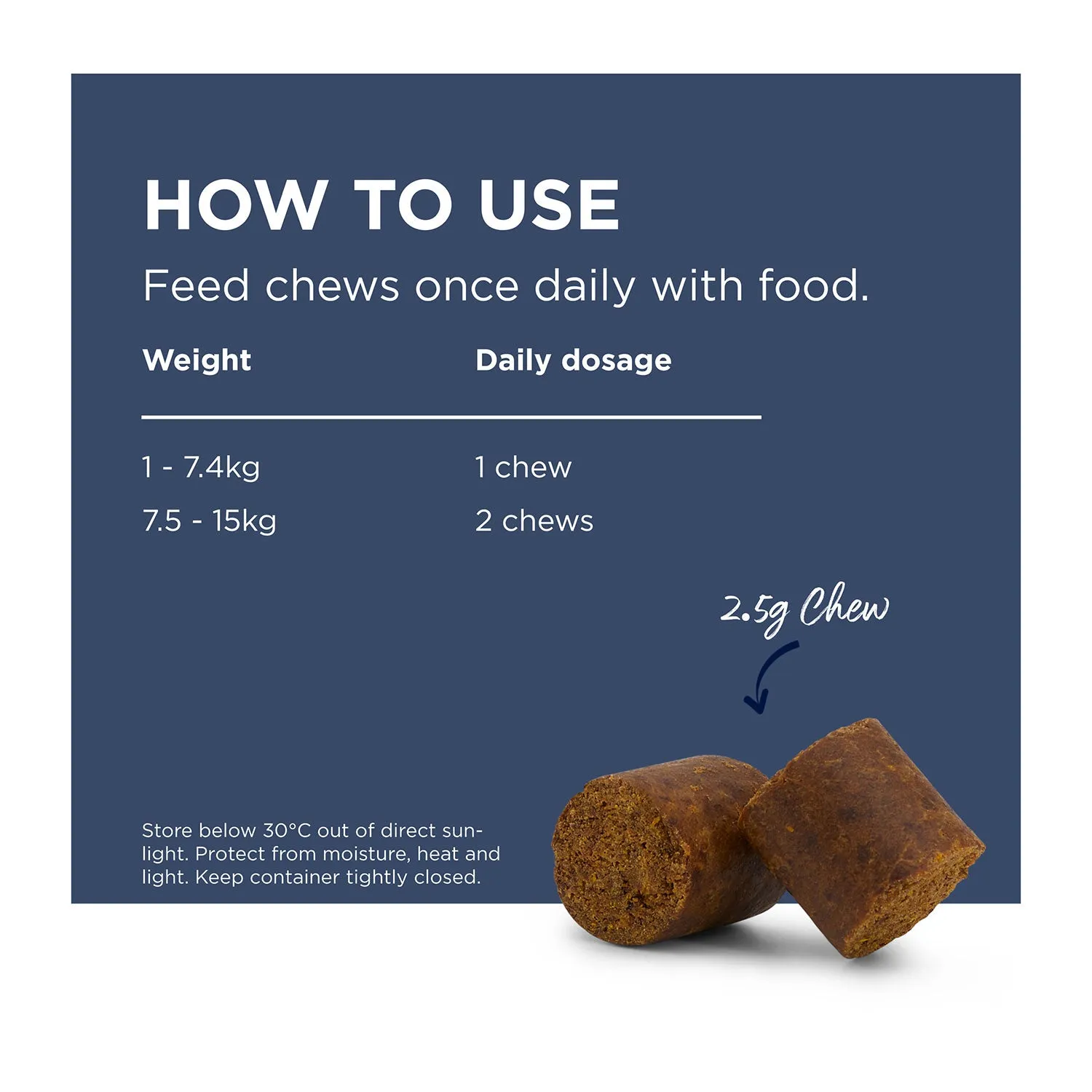 PAW Osteocare Joint Protect Small Dog Chews 75g 30pk