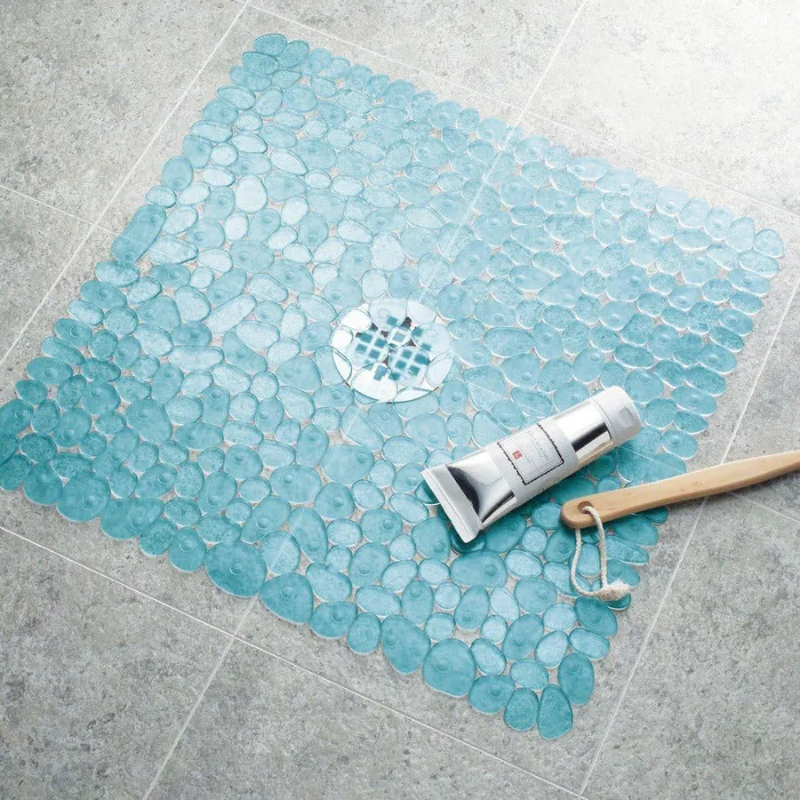Pebblz Shower Stall Mat - Blue