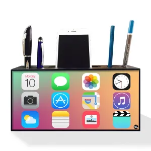 Pen Mobile Stand Holder Desk Organizer - Desktop Elements