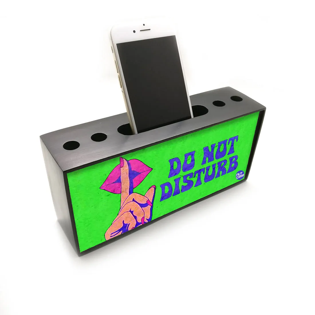 Pen Mobile Stand Holder Desk Organizer - Do Not Disturb