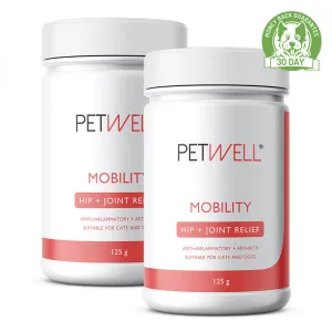 PetWell MOBILITY - Hip   Joint Relief Double Pack