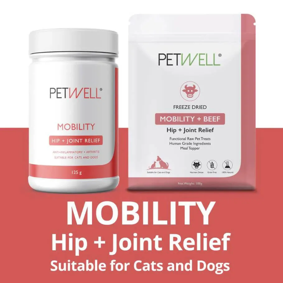 PetWell MOBILITY - Hip   Joint Relief Double Pack