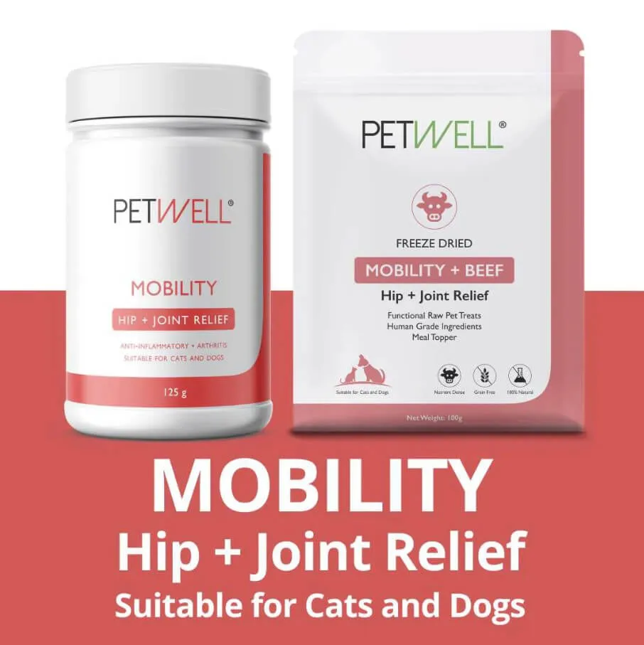 PetWell MOBILITY - Hip   Joint Relief Double Pack
