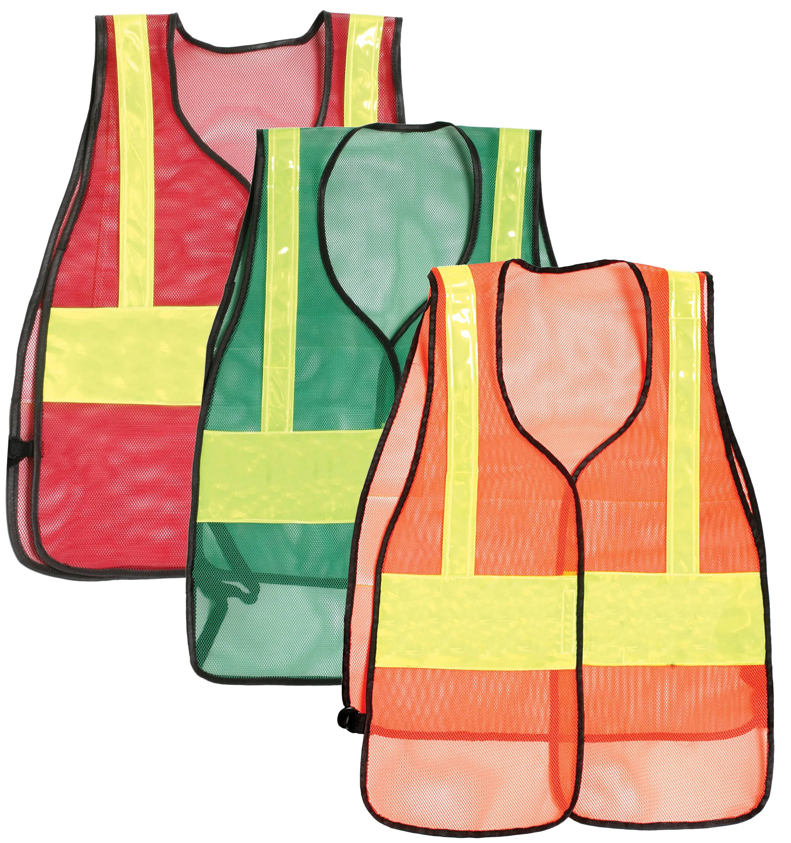 Plain Reflective Vest (Red, Orange, Green)