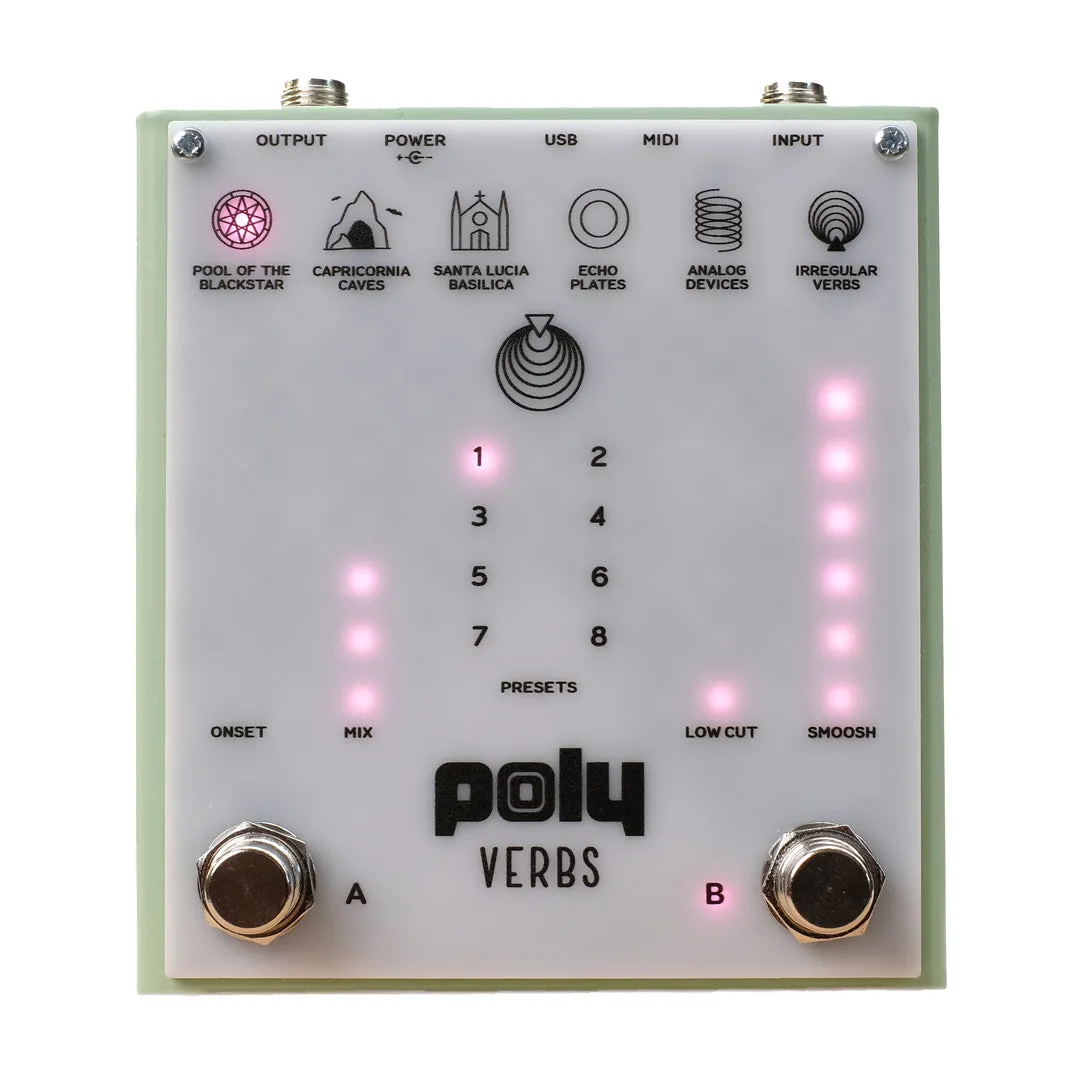 Poly Effects Verbs Convolution Reverb Pedal