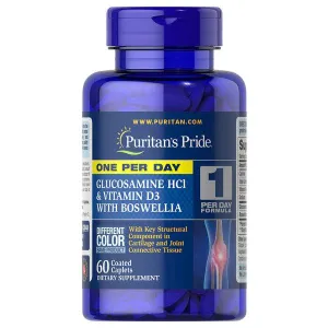 Puritan Pride - Joint Soother Glucosamine Vitamin D3 & Boswellia 60 Caplets