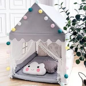 "Adventure Castle: Indoor Play Tent with Mat - Perfect for Boys, Toddlers, and Imaginative Play"