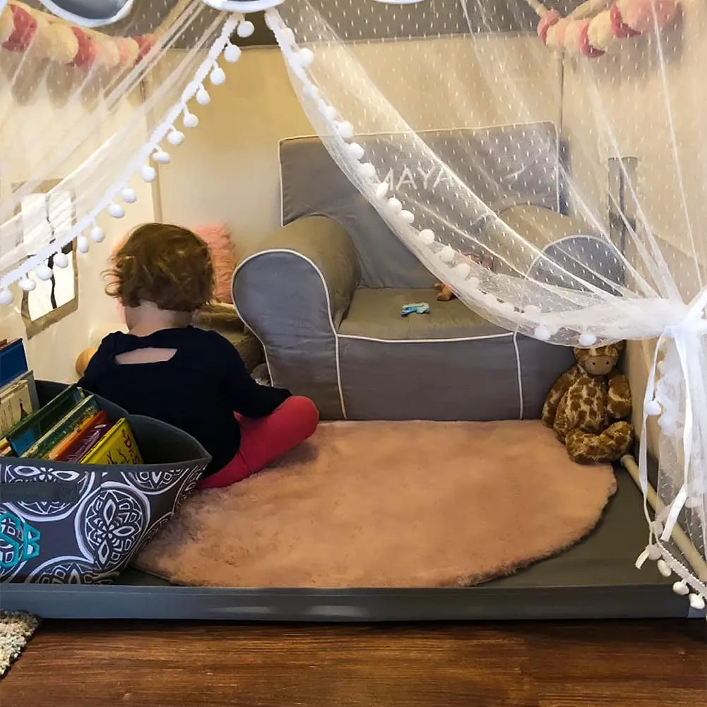 "Adventure Castle: Indoor Play Tent with Mat - Perfect for Boys, Toddlers, and Imaginative Play"