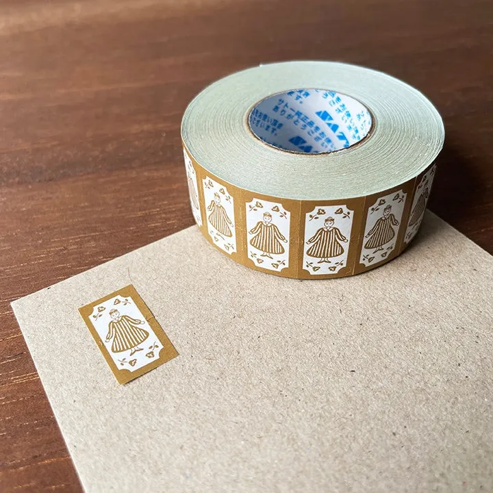 "Marle" Label Stickers - Brown