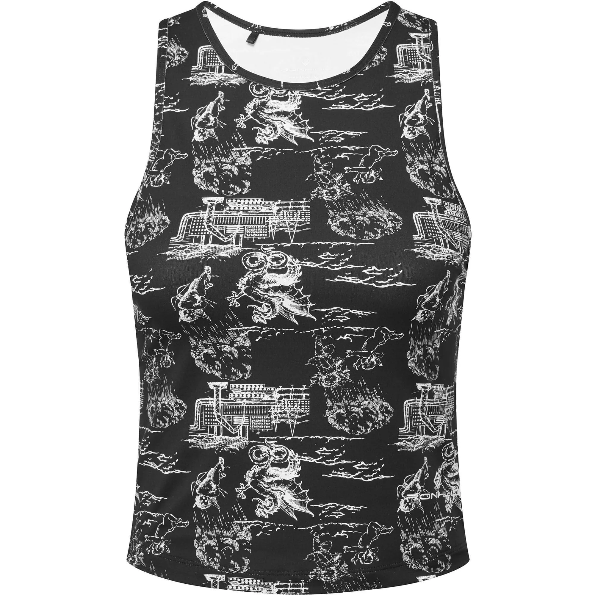 Ronhill Life Balance Womens Running Vest Tank Top - Black