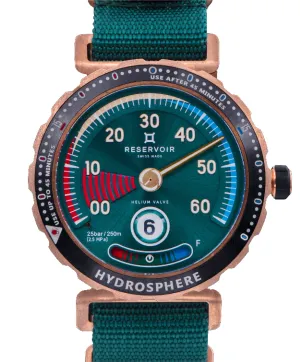 RSV Watch Hydrosphere Cenote Bronze Green