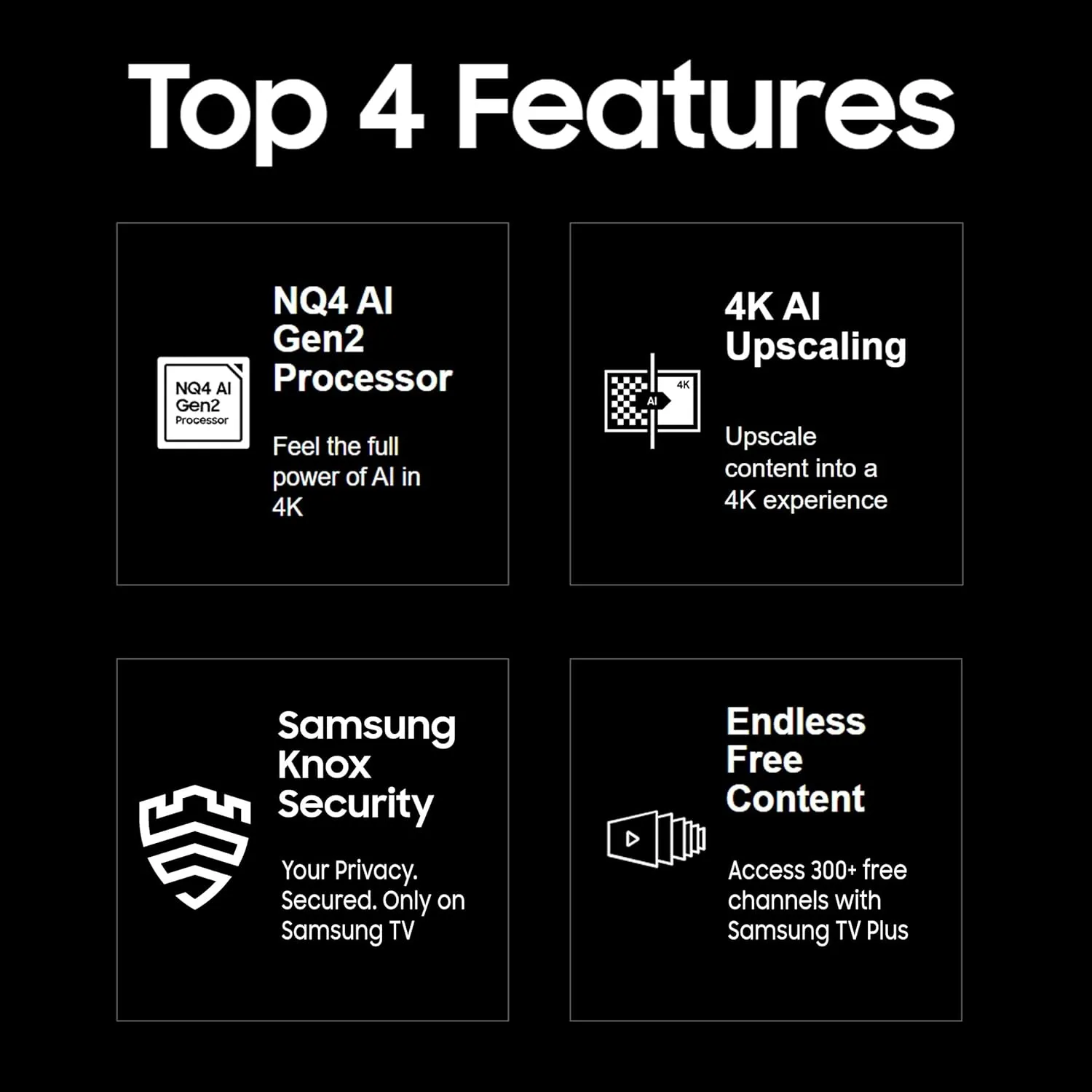 Samsung QA65QN90DAULXL 163 cm (65 inches) 4K Ultra HD AI Smart Neo-QLED TV (Carbon Silver) Free Tv Offer