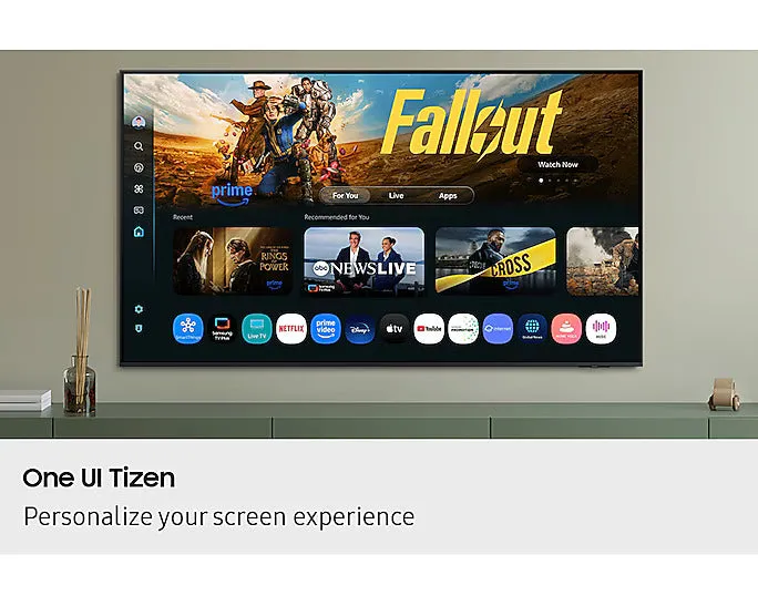 Samsung QA75Q7FAAUXXL 75 Inch 4K Ultra HD Smart QLED TV | Quantum HDR | Dual LED | Voice Assistant | Supreme UHD Dimming | 2025 Model (Black)