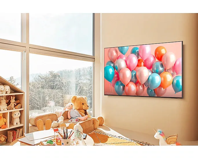 Samsung QA75Q7FAAUXXL 75 Inch 4K Ultra HD Smart QLED TV | Quantum HDR | Dual LED | Voice Assistant | Supreme UHD Dimming | 2025 Model (Black)