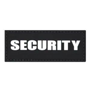 Security Tab Patch Black/White