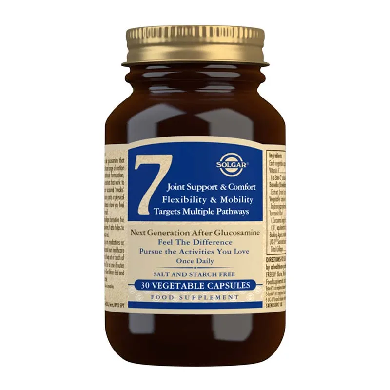 Solgar 7 Joint Support & Comfort Vegi Capsules