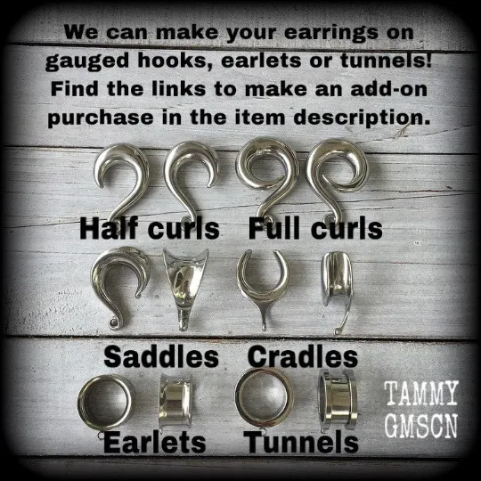 Space cat UFO earrings-Alien abduction earrings