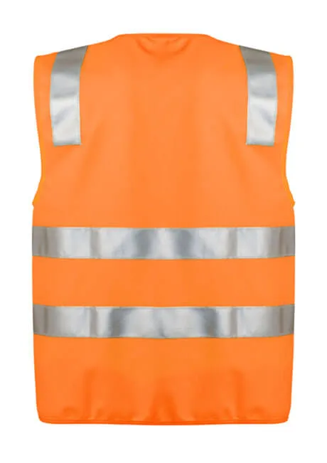 Syzmik Unisex Hi Vis Zip Vest (ZV998)