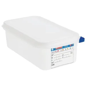 T986 Araven Polypropylene 1/3 Gastronorm Food Container 4Ltr (Pack of 4)