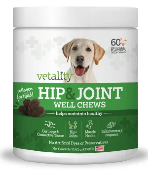 Triple Action Hip   Joint Soft Chews for Dogs, 60 ct