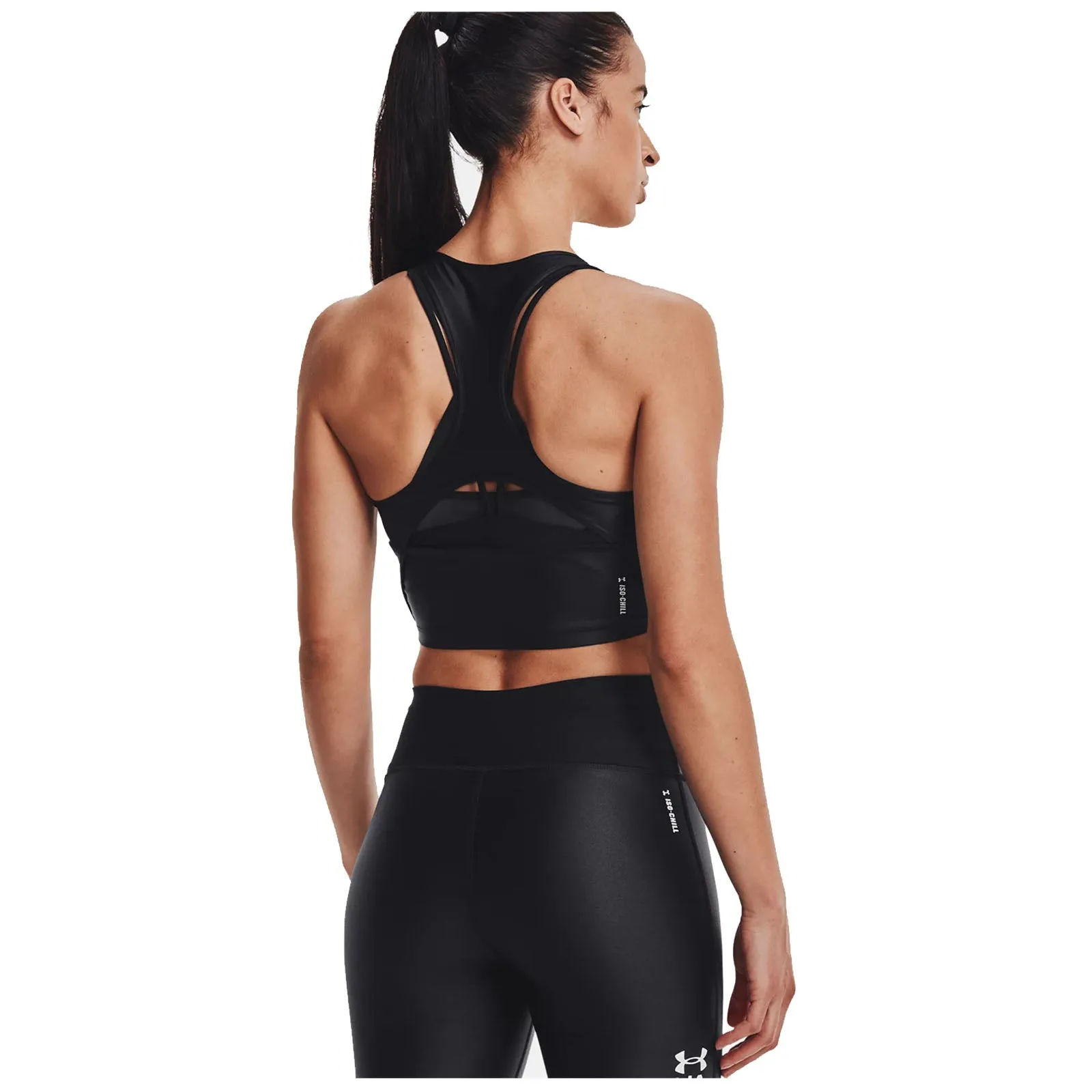 Under Armour Ladies Iso-Chill Crop Tank Top