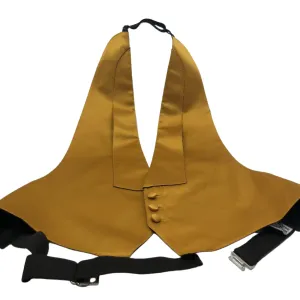 Uniform Evening Dress Formal Vest - Gold One Size