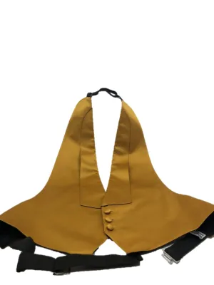 Uniform Evening Dress Formal Vest - Gold XL