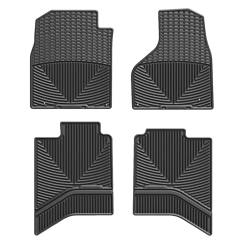 WeatherTech All Weather Flexible Floor Mats | Ram Truck Crew/Quad | Black