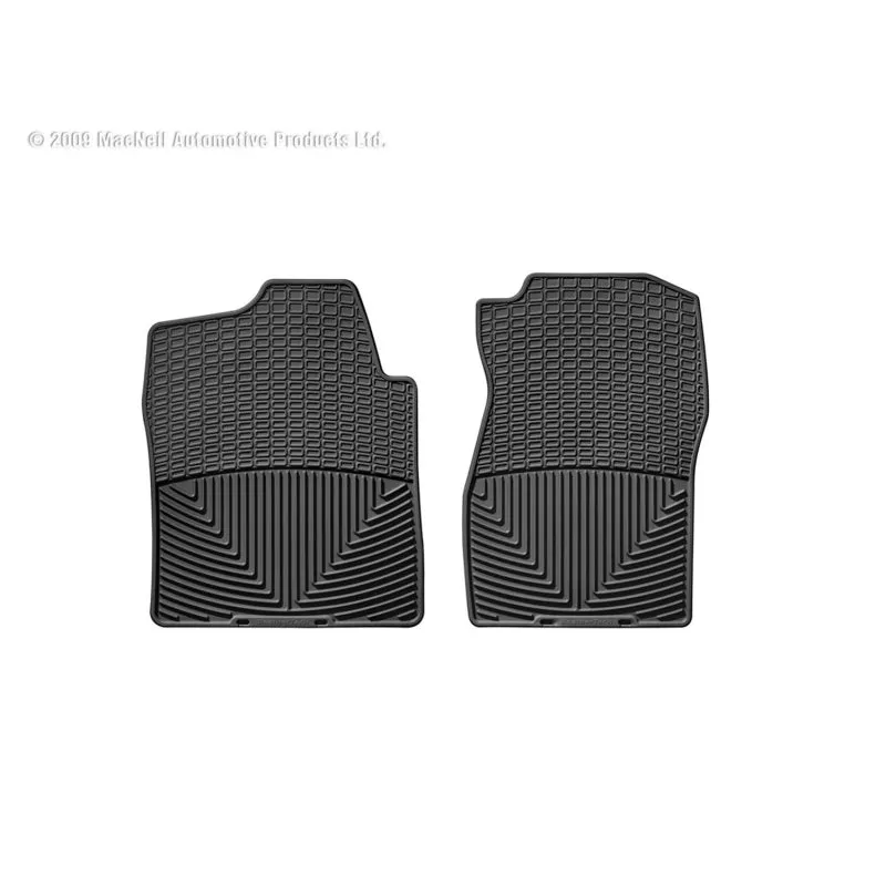 WeatherTech All-Weather Floor Mats - Front - Black - GM Fullsize SUV/Truck 2007-13