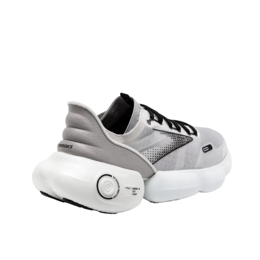Womens Aurora-BL  White/Alloy/Black (B Width)