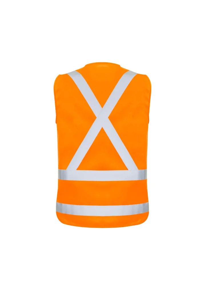 ZV961 Syzmik Mens TTMC-W17 Zip X Back Vest